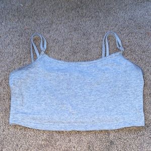 shein gray tank top